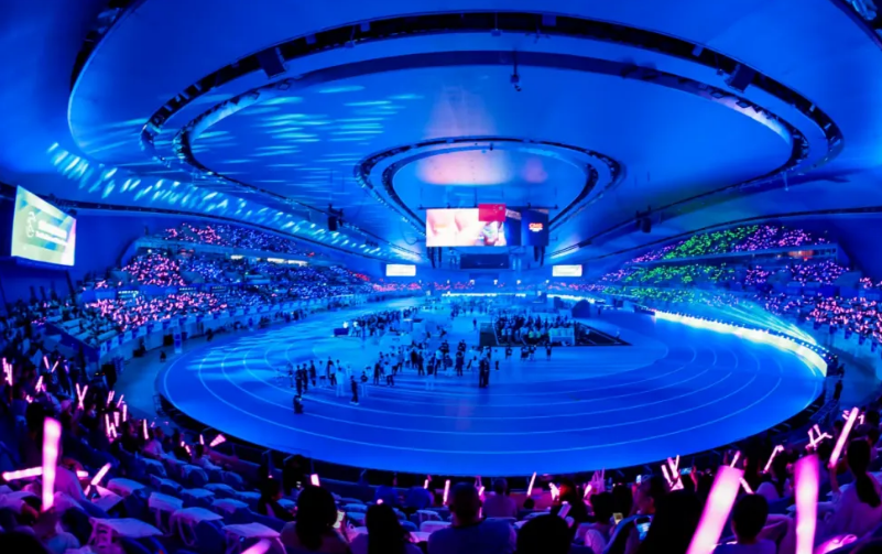 天下人形机械人运动会开幕！！！金沙js1005线路以硬核科技全方位赋能